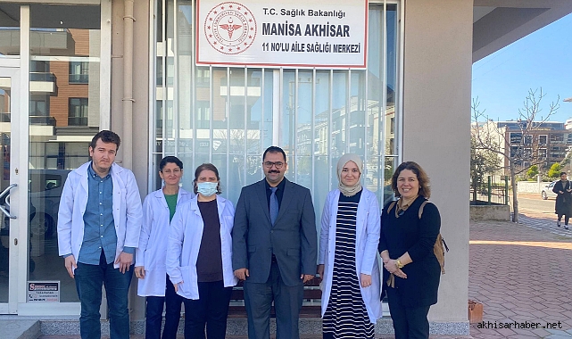 Akhisar İlçe Sağlık Müdüründen Aile Sağlığı Merkezlerine Kritik Ziyaret