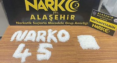 Alaşehir'de Büyük Uyuşturucu Operasyonu: 595 GR Metamfetamin Ele Geçirildi