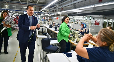 Başkan Dutlulu, Emekçi Kadınları Ziyaret Etti