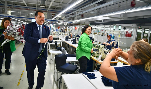 Başkan Dutlulu, Emekçi Kadınları Ziyaret Etti