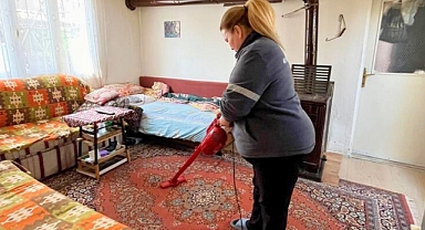 Başkan Dutlulu, Evde Bakım Ve Temizlik Hizmetimiz Devam Ediyor