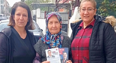 CHP Akhisar Kadın Kollarından Efendi Mahallesi'nde Seçim Seferberliği