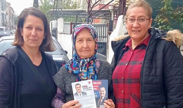CHP Akhisar Kadın Kollarından Efendi Mahallesi'nde Seçim Seferberliği