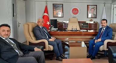 Din Görevlilerinden Akhisar Müftüsüne Samimi Ziyaret