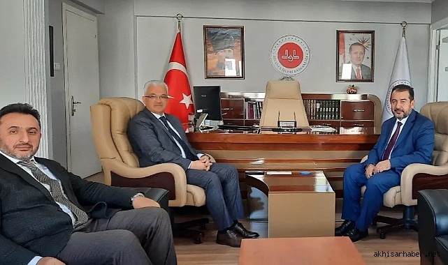 Din Görevlilerinden Akhisar Müftüsüne Samimi Ziyaret