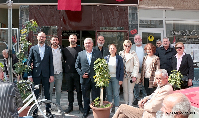 İYİ Partili Doğan, seçim çalışmalarını merkezde sürdürdü