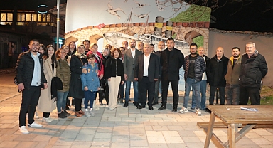 İYİ Partili Hüseyin Ali Doğan, Kayalıoğlu ve Kapaklı'da ilgiyle karşılandı