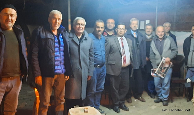 Mahalle Mahalle Akhisar'ın Geleceğini Konuşan Başkan Adayı: Hüseyin Çelik