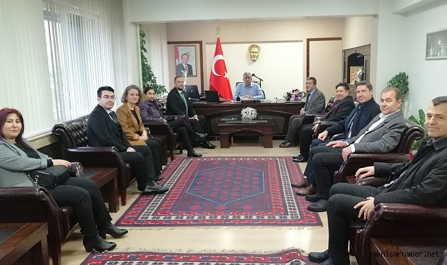 Manisa Mali Müşavirler Odası'ndan Kaymakam Murat Kütük'e Anlamlı Ziyaret