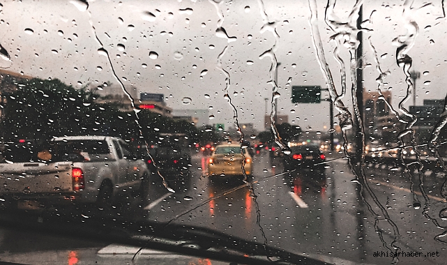Meteorolojiden Akhisar için yağış uyarısı