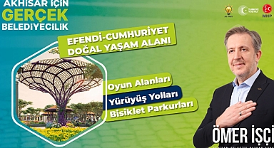 Ömer İşçi'den Efendi-Cumhuriyet Doğal Yaşam Alanı Müjdesi
