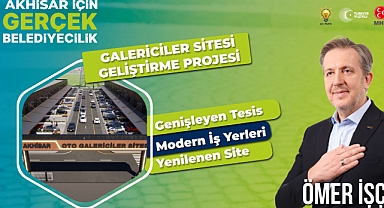 Ömer İşçi, Galerici Esnaflarına Müjde Verdi
