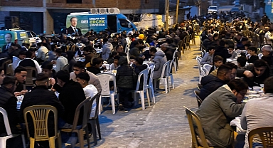 Ömer İşçi Hacıishak Mahallesi'nde Vatandaşlarla İftarda Buluştu