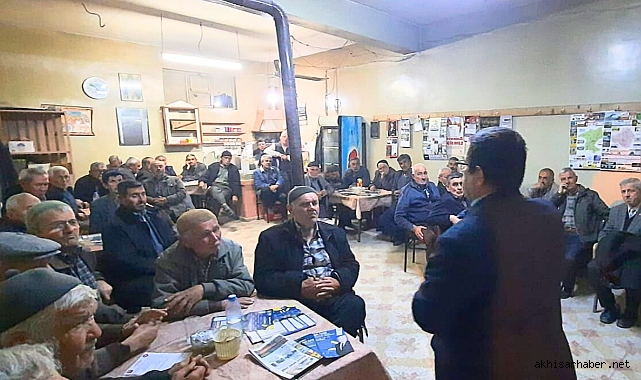 Saadet Partisi Akhisar Belediye Başkan Adayı Hüseyin Çelik Yoğun Tempo ile Köy Ziyaretlerinde