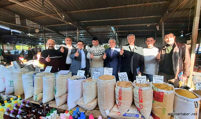 Saadet Partisi'nden Akhisar Pazar Esnafına Destek Ziyareti