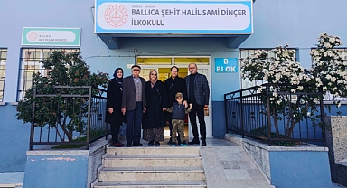 Şehidimiz Halil Sami Dinçer'in Adı Ballıca İlkokulu'nda Yaşatılacak