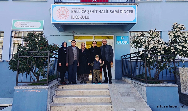 Şehidimiz Halil Sami Dinçer'in Adı Ballıca İlkokulu'nda Yaşatılacak