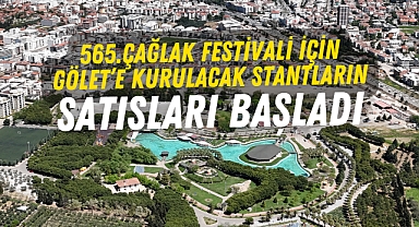 565.Çağlak Festivali için Gölet’e kurulacak stant satışları başladı