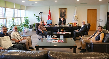 Akhisar Belediye Başkanı Besim Dutlulu, Pazarcılar Odası İle Yeni Dönem Projelerini Görüştü