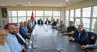 Akhisar Belediye Başkanı Dutlulu, Ticaret ve Sanayi Odası Yönetimini Ağırladı