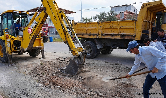 Akhisar Belediyesi ve Manisa Büyükşehir'den ortak çalışmalar başladı