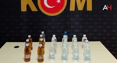Akhisar'da İki İş Yeri ve Depoda Kaçak İçki Yakalandı
