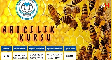 Akhisar Halk Eğitim Merkezi'nden Arıcılık Kursu