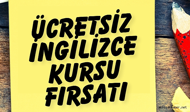 Akhisar Halk Eğitim Merkezi'nden Ücretsiz İngilizce Kursu Fırsatı