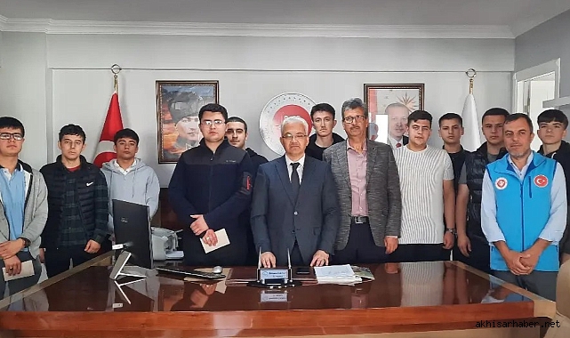 Hafızlar ve Diyanet Gençliği Akhisar Müftülüğü'nde Buluştu
