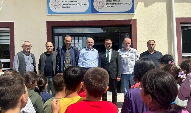 İl Milli Eğitim Şube Müdürü Devran Temel'den Akhisar'da Okul Ziyaretleri
