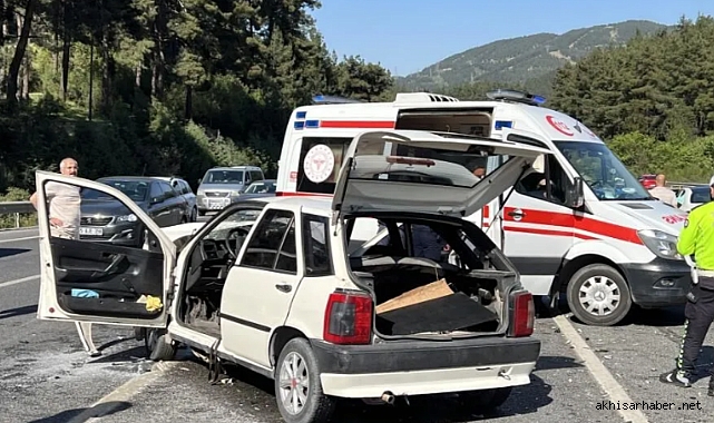 Manisa-İzmir Karayolunda Trafik Kazası: 3 Yaralı