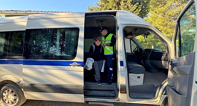 Okul Servis Araçlarına Sıkı Denetim: 4 Araç Cezalandırıldı