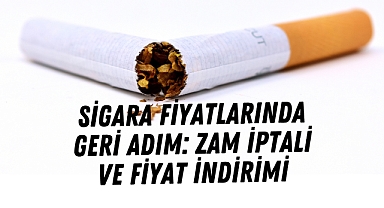 Sigara Fiyatlarında Geri Adım: Zam İptali ve Fiyat İndirimi