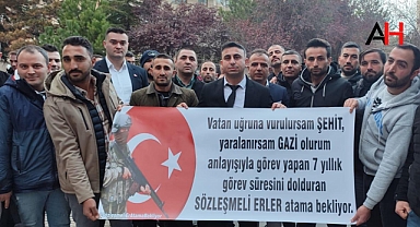 Sözleşmeli Erlerin Atanma Talepleri Karşılık Bulmayı Bekliyor