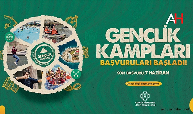 2024 Gençlik Kampları Ulusal Kamp Dönemi Başvuruları Başladı!