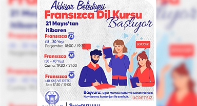 Akhisar Belediyesi'nden Fransızca Dil Kursu Başlıyor