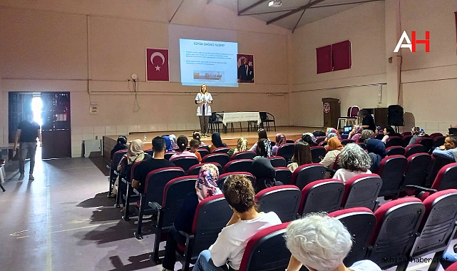 Akhisar'da Bağımlılıkla Mücadele Eğitimleri Başladı