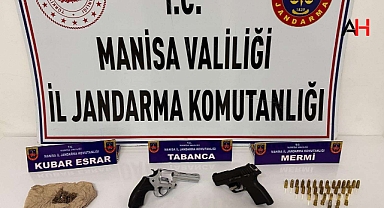 Akhisar’da Jandarma’dan Ruhsatsız Silah Operasyonu