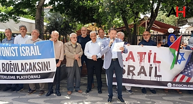 Akhisar Milli İrade Platformu'ndan İsrail'in Gazze Politikalarına Sert Tepki