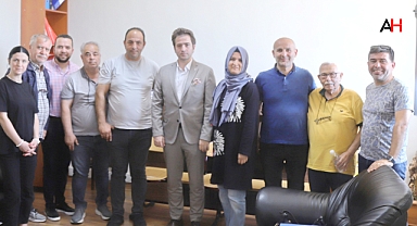 Akhisarlı basın mensuplarından başsavcı ve basın savcısına ziyaret