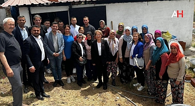 CHP Akhisar İlçe Başkanlığı Köy Hayırlarına Katılmaya Devam Ediyor
