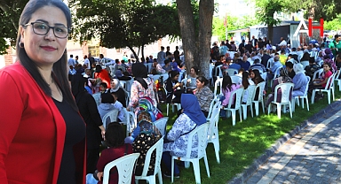 Hürriyet Mahallesi Muhtarı Sevgi Eşim'den Pilav Hayrı