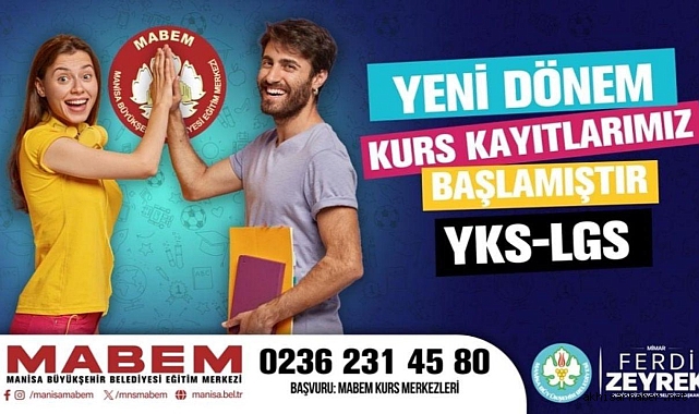 MABEM'den Yeni Dönem Kurs Kayıtları Başladı
