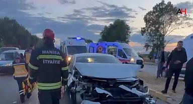 Manisa-Akhisar arasında feci kaza, çok sayıda yaralı hastanelik oldu