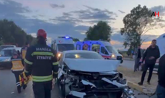 Manisa-Akhisar arasında feci kaza, çok sayıda yaralı hastanelik oldu