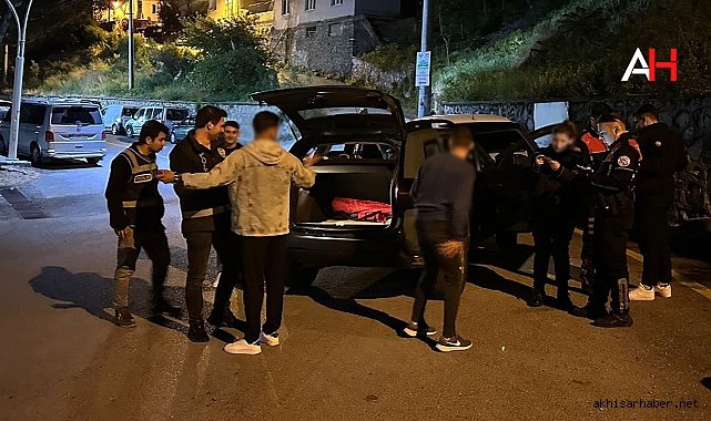 Manisa'da Kapsamlı "Güven Huzur" Operasyonu Gerçekleştirildi