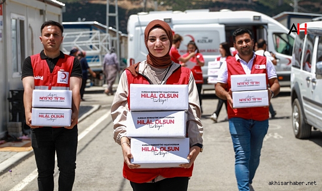 Türk Kızılay Akhisar Şubesi'nden Vekaletle Kurban Kesim Kampanyası