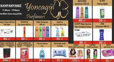 Yoncagül Parfümeri'de Bahar Kampanyası Başladı!