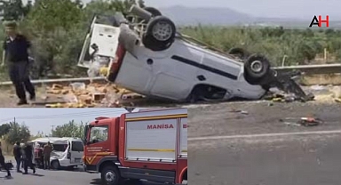 Ahmetli ve Turgutlu Arasında Trafik Kazası: 1 Ölü, 3 Yaralı