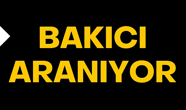 Akhisar'da Çocuk Bakıcısı Aranıyor